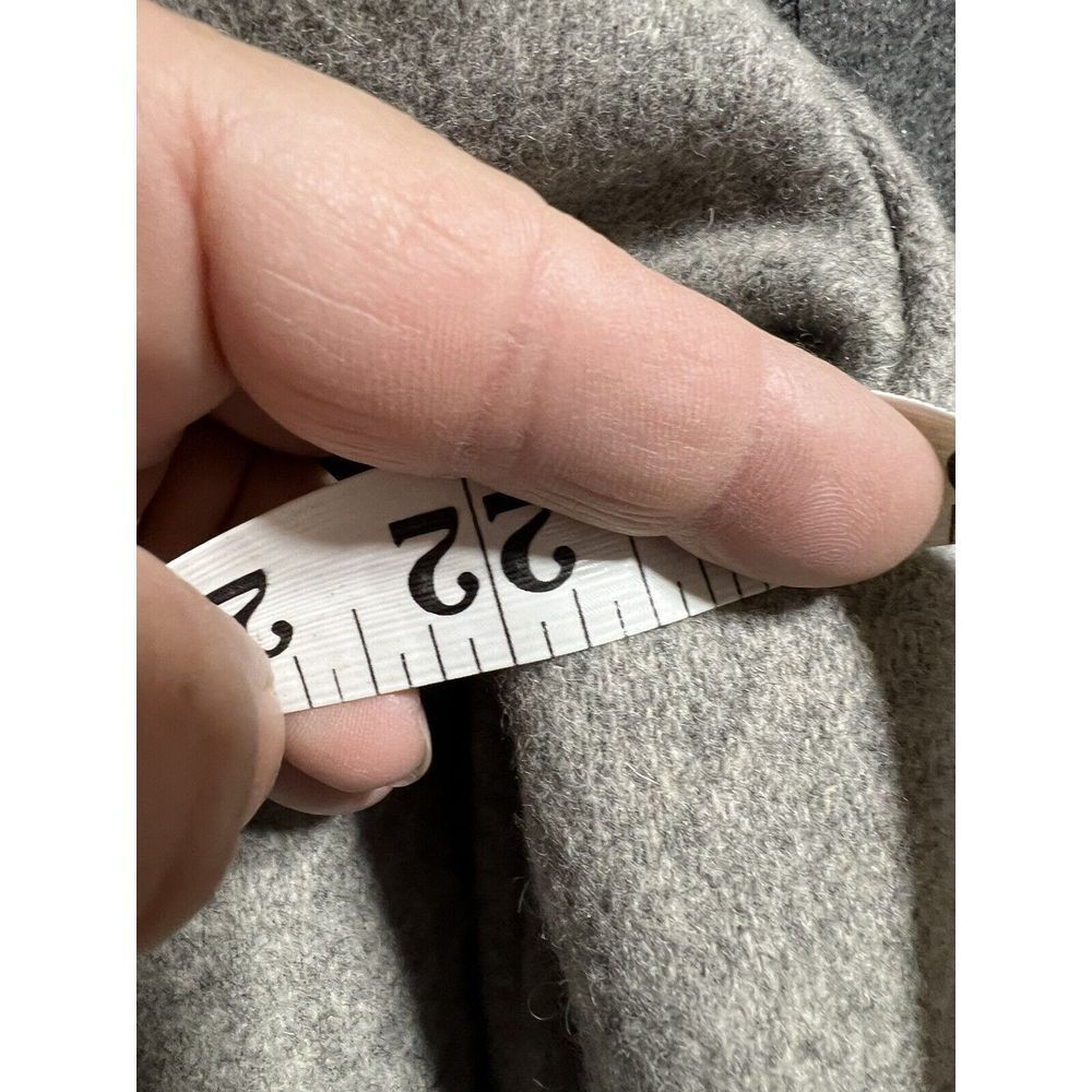 Canvasbacks Lutton & Horsfield Jacket Womens 14 Grey Wool Blend Art To Wear Twee - Picture 7 of 8